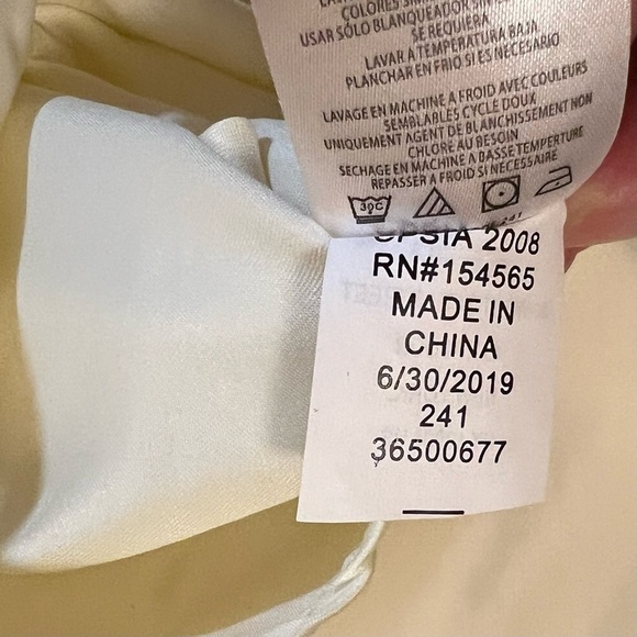 BCBG Girls Shantung Bodice Dress Winter White and Black Layered Tiered Tulle 12 - Picture 14 of 16